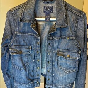 Lucky Brand women’s size small denim trucker jacket